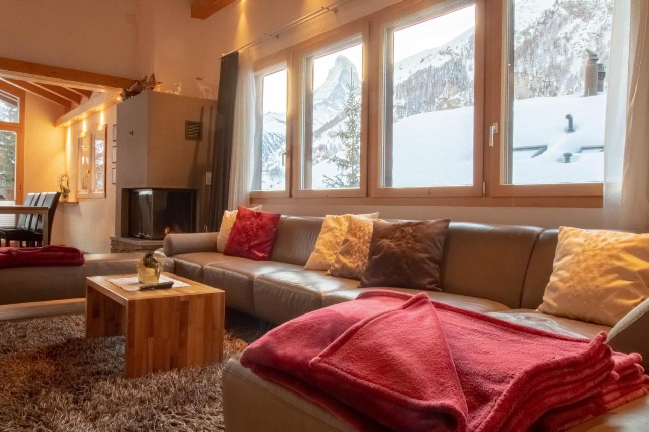 Chalet A la Casa Villa Zermatt Kültér fotó